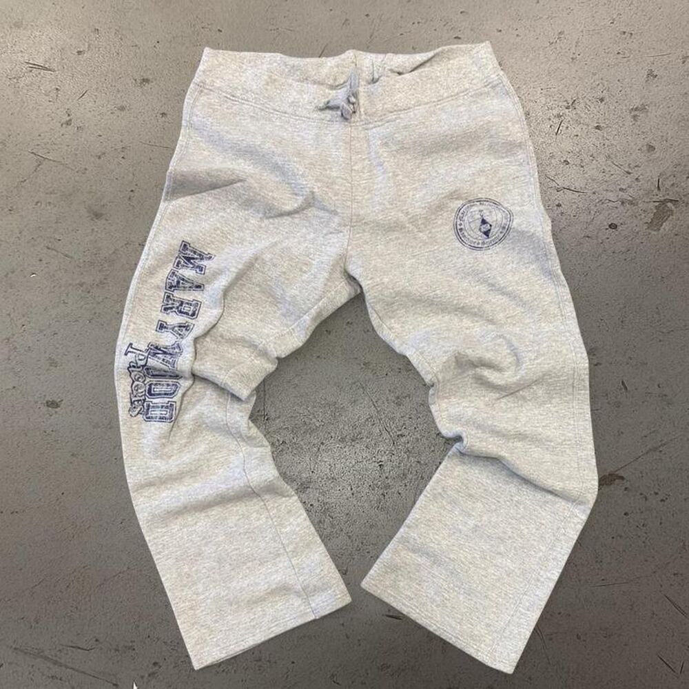 Womens Hanes Wide Leg Sweatpants SZ M